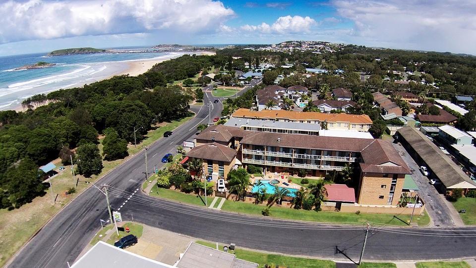 The Tahitian Apart otel Coffs Harbour Dış mekan fotoğraf